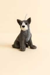 Handcrafted Bull Terrier Candle Soy Wax Dog Lover Gift - thumbnail 1
