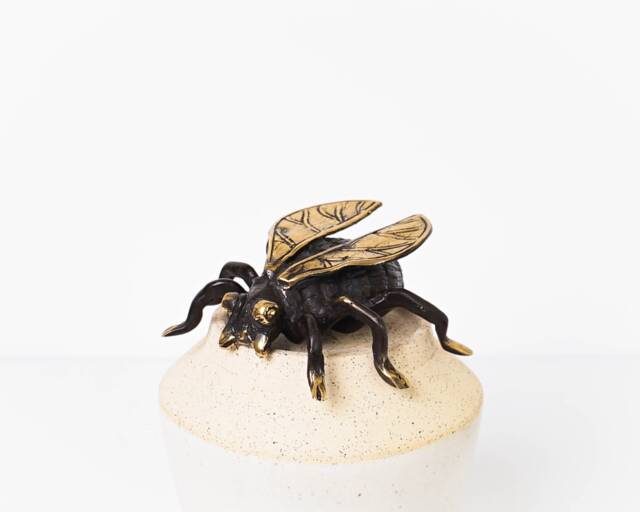 Bronze Beetle Figurine, 1.2 - image 1