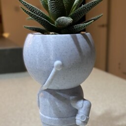 "Runners Gift Succulent Planter Airplant Holder ""Wee Jimmy Jogger" - thumbnail 2