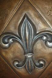 Fleur De Lis Wall Plaque French Art Home Decor 23037 - thumbnail 2