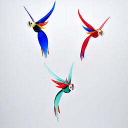 E36-157 Medum Parrot - Blue - thumbnail 2