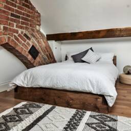 Solid Wood Bed - Any Size Reclaimed Timber Style Furniture - thumbnail 2