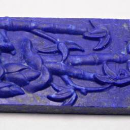 Lapis Lazuli Palm Tree Carving, 100 Carat - thumbnail 3