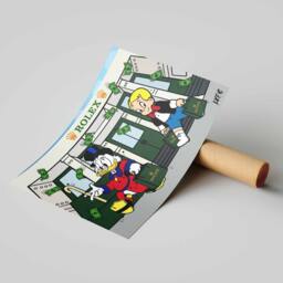 Scrooge Mcduck & Richie Rich Art Print - Pop Street Poster - thumbnail 2