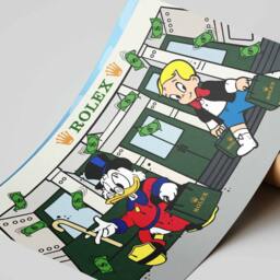 Scrooge Mcduck & Richie Rich Art Print - Pop Street Poster - thumbnail 3