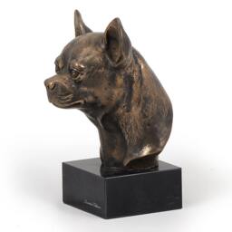 Chihuahua - Smooth, Dog Marble Statue, Limited Edition, Artdog. Made Of Cold Cast Bronze. Solid, Perfect Gift. Limited Edition - thumbnail 3