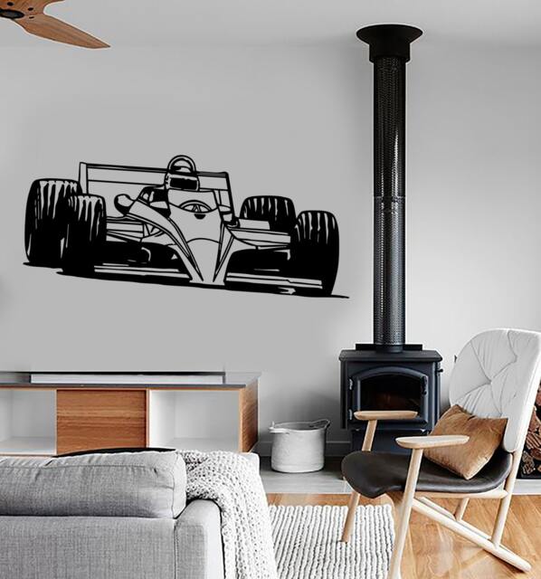 Wall Vinyl Decal Car Auto Racing Body Shop Decor Kid's Room Or Garage Man Cave Cool - #1028Di - image 1