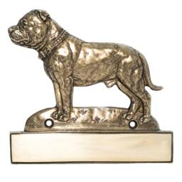 staffordshire Terrier, Dog Plaque, Can Be Engraved, Limited Edition, Artdog - thumbnail 3