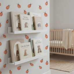 Little Ladybird Trail Nursery Wall Stickers