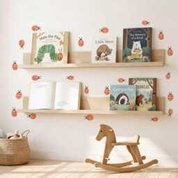 Little Ladybird Trail Nursery Wall Stickers - thumbnail 3