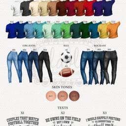 Football Couple Print, Personalised Poster, Quotes, Gifts For Couples, Portrait - thumbnail 3