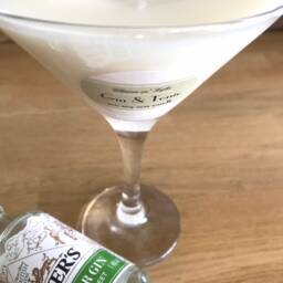 Gin & Tonic Candle Eco Soy Margarita Glass Candle - 175Ml - thumbnail 2