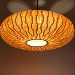 Handmade Umbrella Pendant Light-Chinese Ash-Pendant Lightchandelier-Lighting-Light Fixture-Wood Light-Ceiling Light-Rustic Light - thumbnail 3