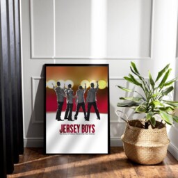 Jersey Boys Musical Print, Poster, Broadway Theatre London West End Show Wall Art Theater Gift For Fans - thumbnail 2