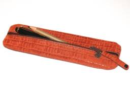 Leather Pen Case Elegant Writing Instruments Handmade - thumbnail 1