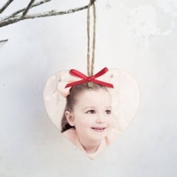 Personalised Wooden Photo Heart. Photos On Wood. Gift - thumbnail 2