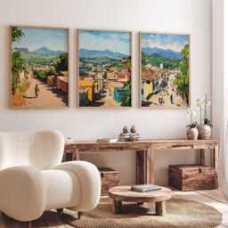 Set Of 3 Ethiopia Posters, Ethiopian Prints, Wall Art, Decor, Art Africa Gift Idea - thumbnail 3