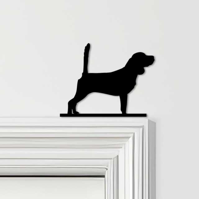 Door Topper Beagle Dog Various Colours Top Of Decorative Sign - Sign, Novelty Wall Decor, Frame Art, Art - image 1