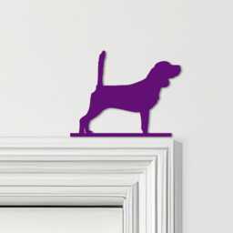 Door Topper Beagle Dog Various Colours Top Of Decorative Sign - Sign, Novelty Wall Decor, Frame Art, Art - thumbnail 4