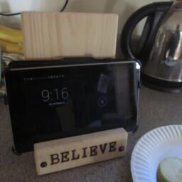 Tablet Holder, Stand, Mount Ipad Ipod Holder Displayer With Personalized Front Piece - thumbnail 4