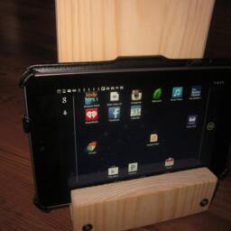 Tablet Holder, Stand, Mount Ipad Ipod Holder Displayer With Personalized Front Piece - thumbnail 3