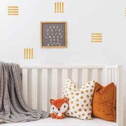 Watercolor Stripe Wall Decals - thumbnail 4