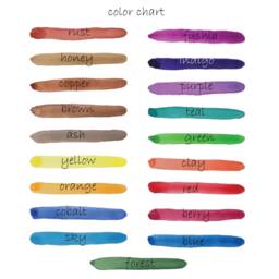 Watercolor Stripe Wall Decals - thumbnail 2