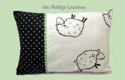 Cushion Children Pillow Cuddly Pillow Sheep - thumbnail 1
