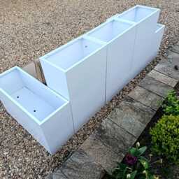 steel Garden Sofa With Planters Surround - thumbnail 4
