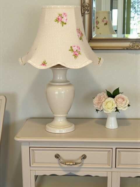 Cream Bouquet Table Lamp Shades Ceiling Light Pendants Standard Lampshade Floor Lamps - image 1