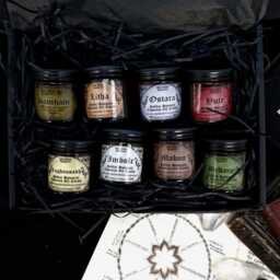 Sabbat Candle Gift Set, Pagan Wheel Of The Year Box, Altar Ritual Candles, Hedge Witch Box - thumbnail 3