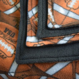 Football Double-Sided Sports Fleece Blanket - thumbnail 3