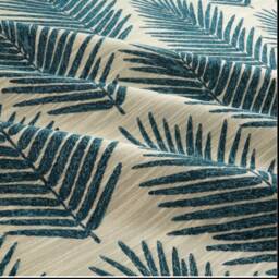"Pair 25 Or 50"" Wide Jacquard Palm Seaspray Panels Drapes Cstom Cafe Curtains Floral 24 36 63 72 84 96 108 120 132" - thumbnail 2