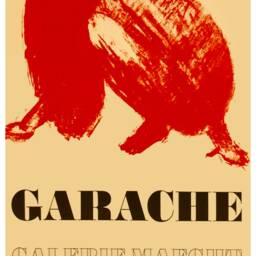 Reprint Of A Vintage French Exhibition Poster For Works By Garache - thumbnail 3
