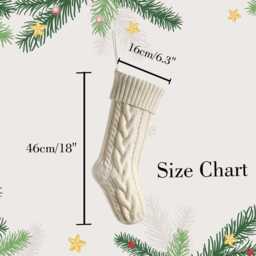 Personalized Christmas Stockings, 2026 Embroidered Stocking With Names, Christmas Gift, Knit Holiday Stockings - thumbnail 4