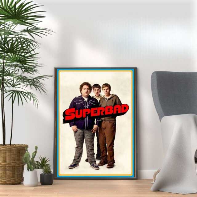 Superbad Movie Poster 2000S Film Art Print - image 1