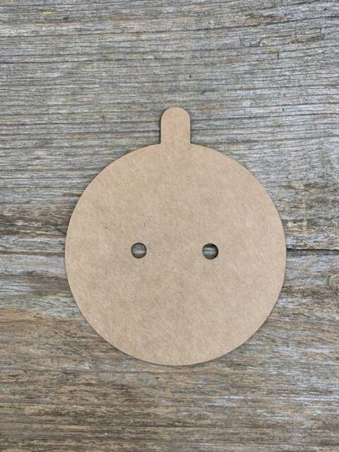 Blank Candle Dust Cover, 2 Wicks Option, Recycled Paper, Various Sizes, Cardboard 400 G/M2 - image 1