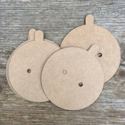 Blank Candle Dust Cover, 2 Wicks Option, Recycled Paper, Various Sizes, Cardboard 400 G/M2 - thumbnail 3