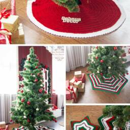 Christmas Plush Cat Pillow Handmade Stuffed Rag Doll Decor - thumbnail 4