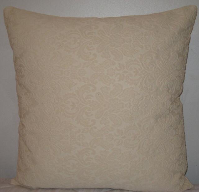 "Chenille Floral Pattern Decorative Pillow Cover-24""x24" - image 1