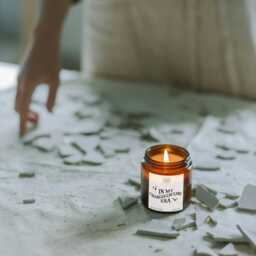 Formula One Candle, in My Charles Leclerc Era, F1 Gift For Her - thumbnail 4