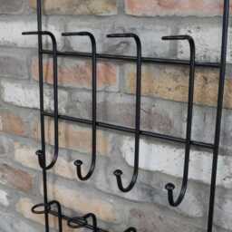 12 Wine Bottle Holder Wall Decor Wine Storage Rack Man Cave Cellar 120cm Tall - thumbnail 3