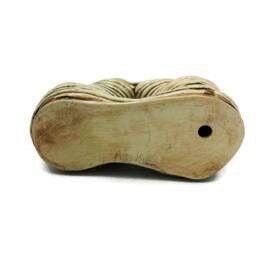Handmade Modern Ceramic Sculpture - Hollow Shaped Textured Large Floor Vase - thumbnail 4