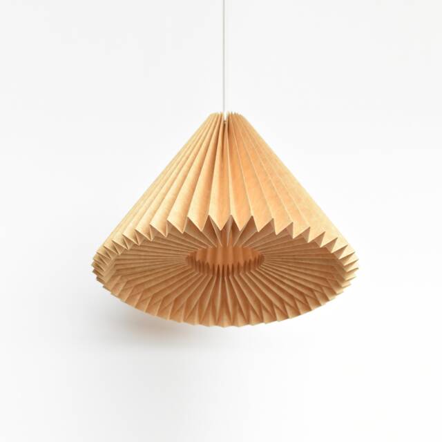 Brownfolds Brown Paper Origami Lampshade Tipi Mini Dual Pack - image 1