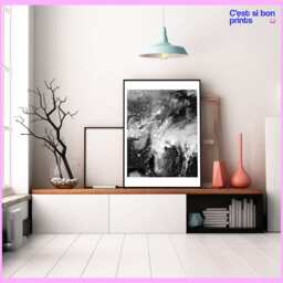 Storm From Space - United States Astronomy Nasa Printable Print -Decor Photo Wall Art Digital Download - thumbnail 2