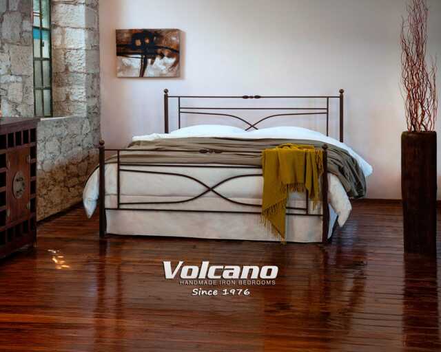 Metal Bed 160x200 180x200 Vienna - Solid Iron Frame, Classic Double, Timeless Design - image 1