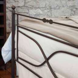 Metal Bed 160x200 180x200 Vienna - Solid Iron Frame, Classic Double, Timeless Design - thumbnail 2