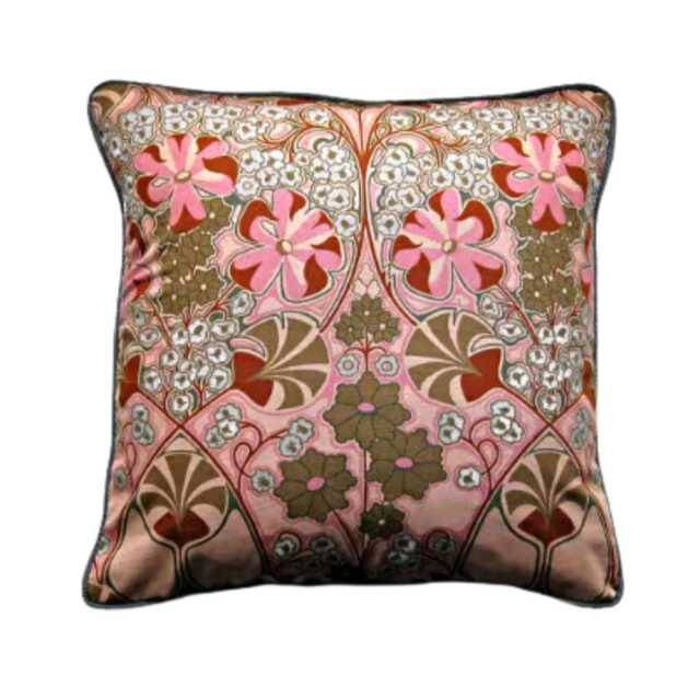 Heals David Bartle Gaiety Floral Cushion Cover Mid-Century Modern Pillow - image 1