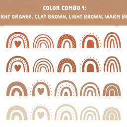 Rainbow Decals - Removable Wall Stickers, Nursery, Kids Room Decor - thumbnail 2