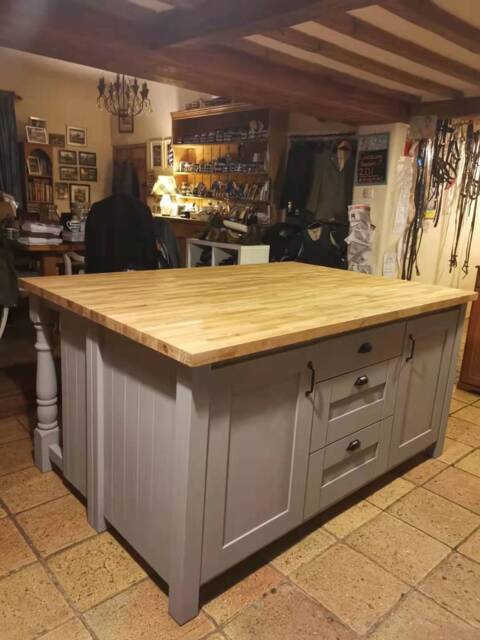 Large Bespoke Kitchen Island - The Bicester - image 1